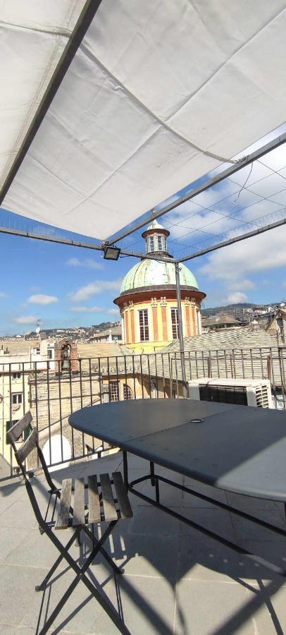 La Piccionaia Le Case Del Dria Roof Terrace Генуя Экстерьер фото